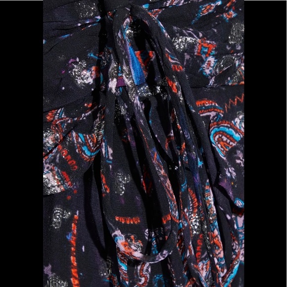 “HOST PICK” Iro Halter Printed Metallic Midi Dress - Picture 9 of 12